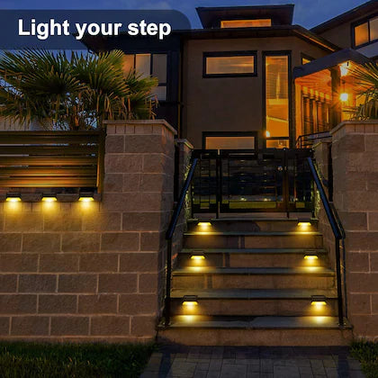 🌞 Solar Glow Deck Lights